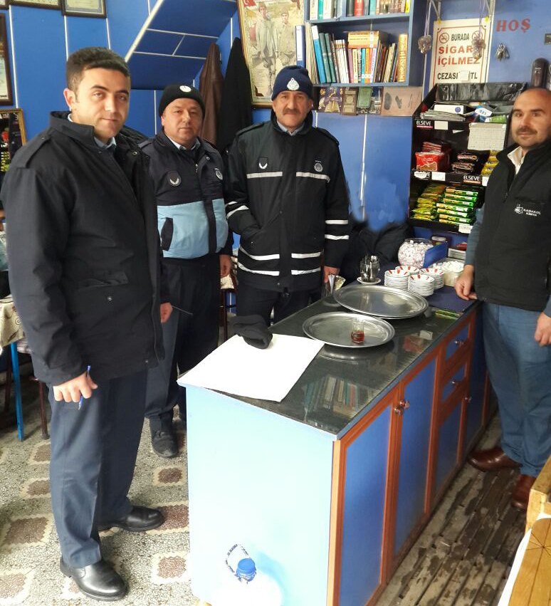 KAHVEHANELER DENETLEND�