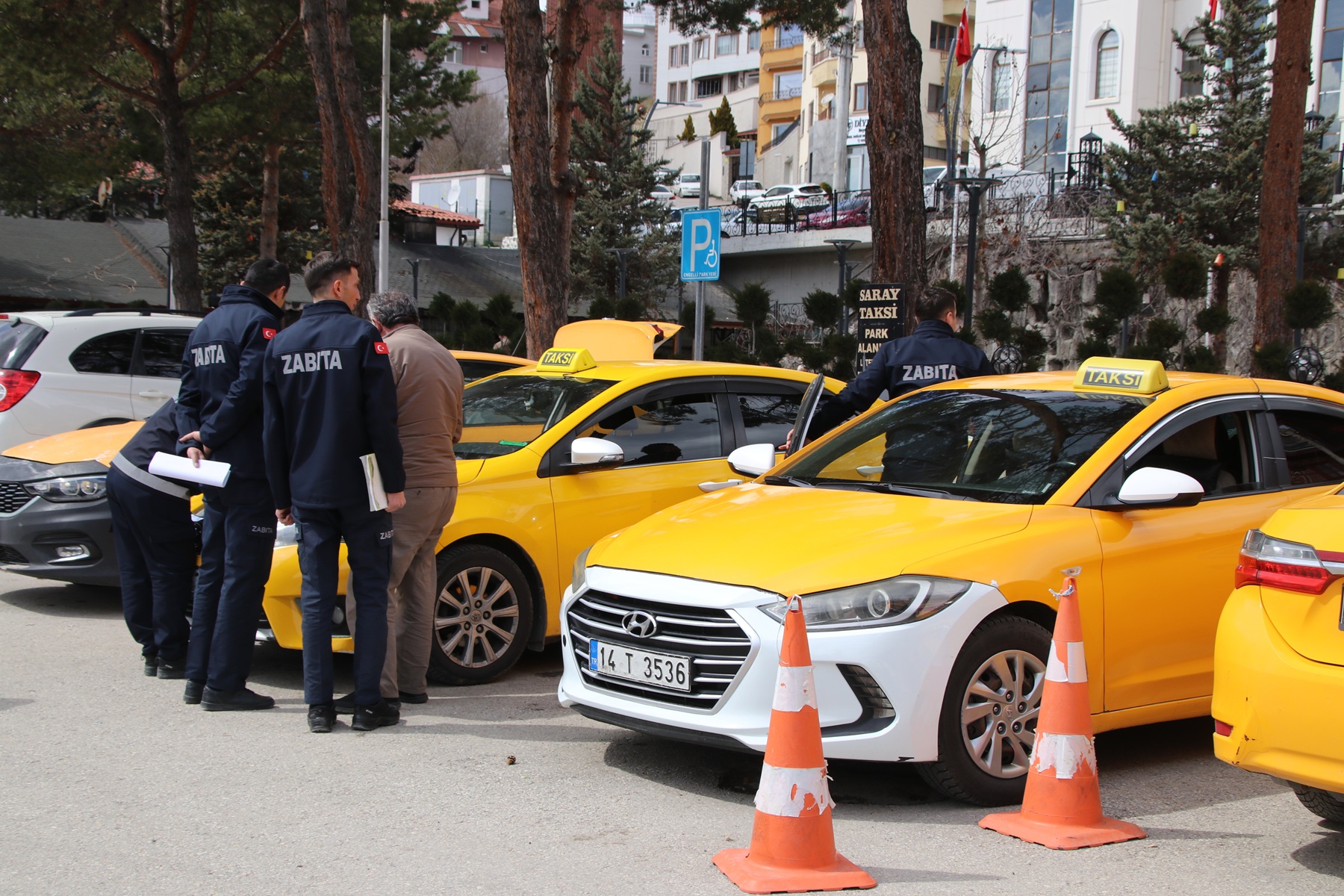 GEREDE BELED�YES� ZABITA EK�PLER�NDEN TAKS� DENET�M�