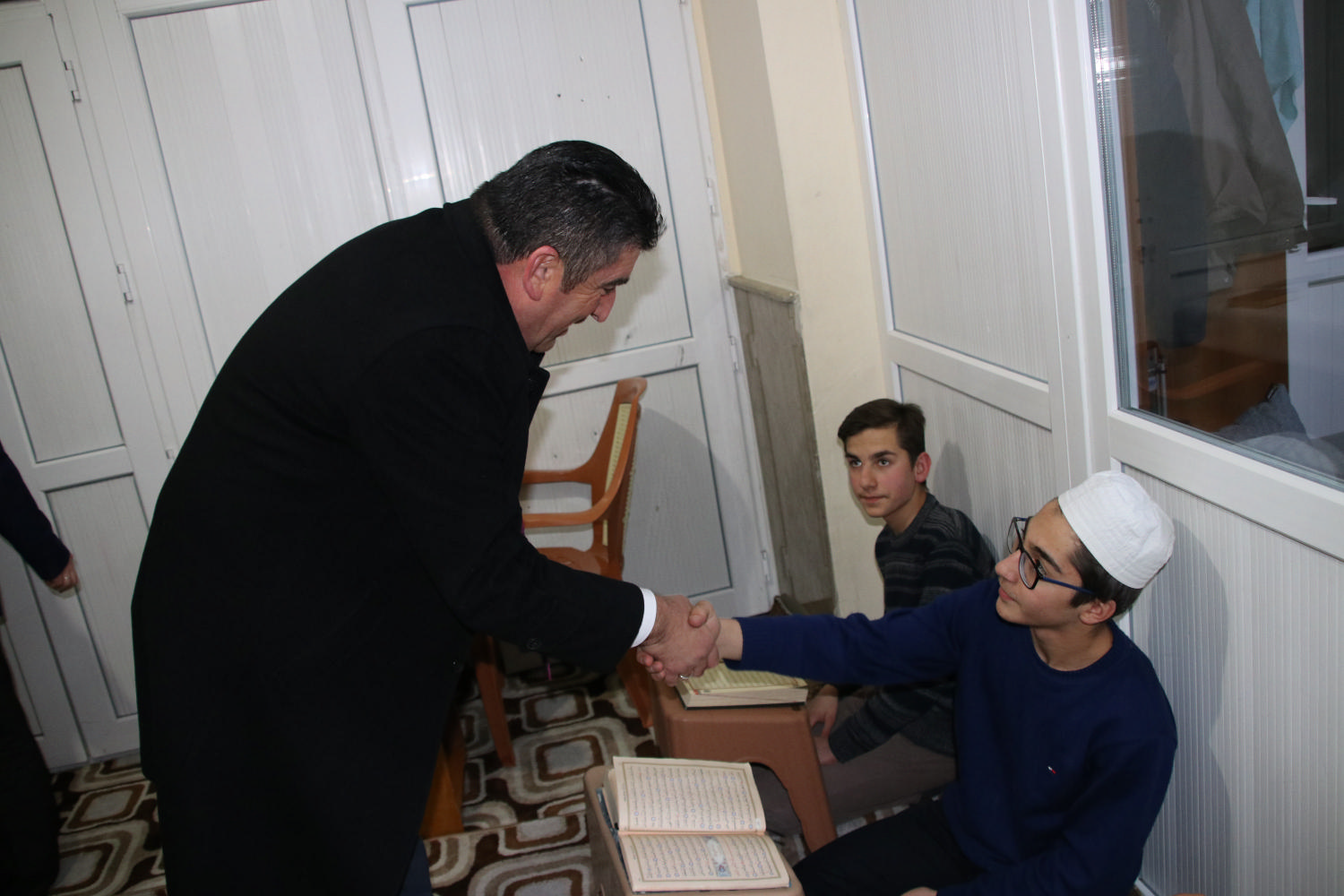 MUSTAFA ALLARDAN KURAN KURSUNA ZYARET