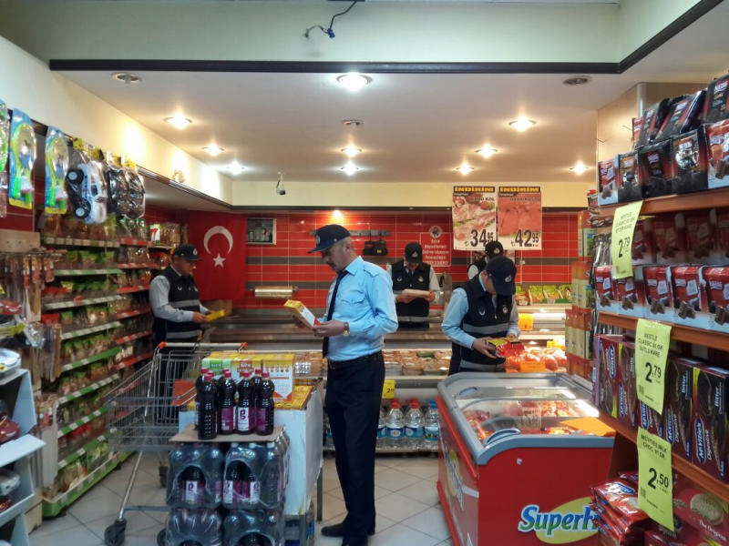 GIDA DENETMLER DEVAM EDYOR