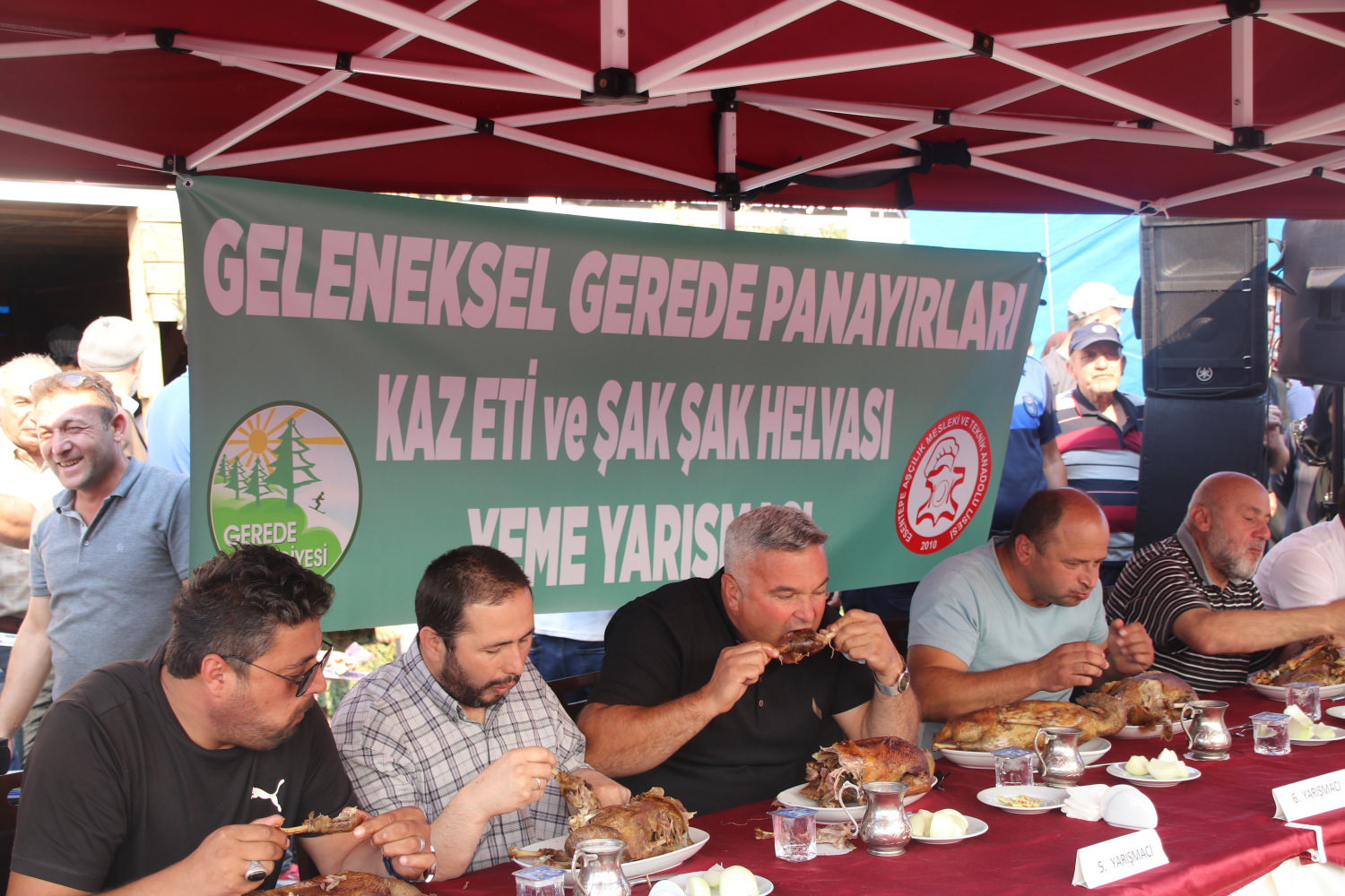 GEREDE PANAYIRINDA KAZ YEME YARIMASININ 2.S YAPILACAK