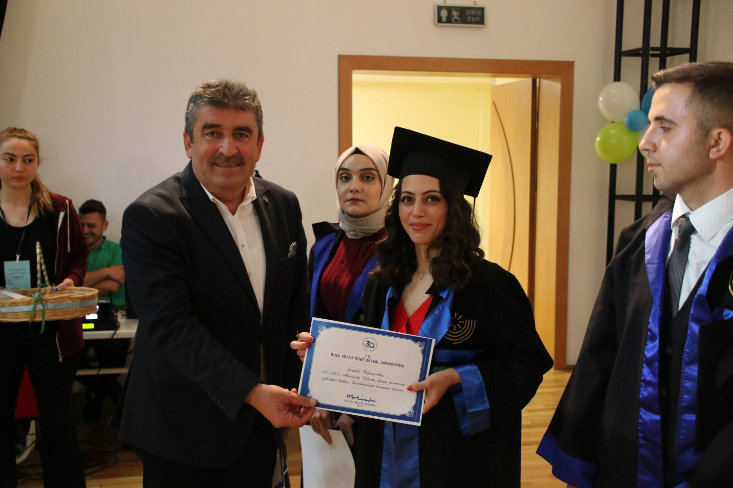 GEREDE MESLEK YKSEKOKULUNDA MEZUNYET SEVNC