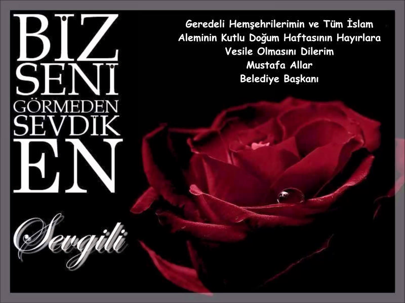Kutlu Doum Haftas Tebrik Mesaj