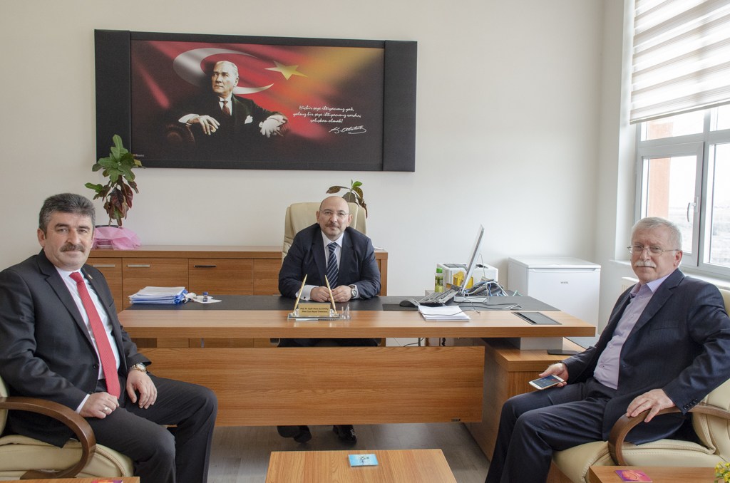 REKTR MUSTAFA ALARLIDAN GEREDEYE ZYARET
