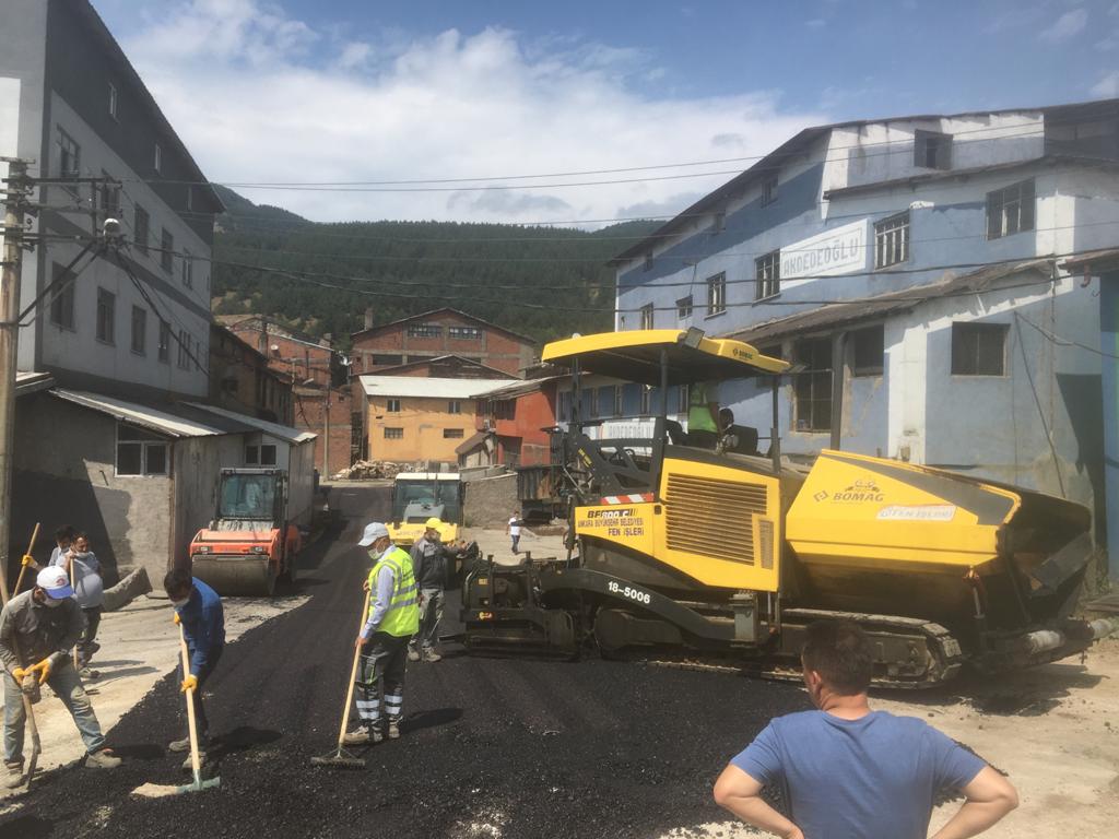 TABAKHANE BLGES ASFALTLANIYOR